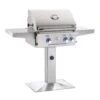 American Outdoor Grill 24 Inch Gas Grill On Pedestal 1 American Outdoor Grill 24 Inch Gas Grill On Pedestal -Weber Store 24npt l series patio post mount grill a 03 20
