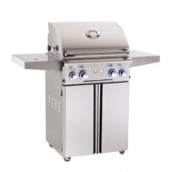 New Arrival 1 American Outdoor Grill 24 Inch Gas Grill On Cart
