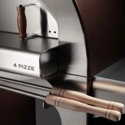Alfa FX4P-LRAM-T 4 Pizze 31-Inch Countertop Wood-Fired Pizza Oven -Weber Store 4 pizze features