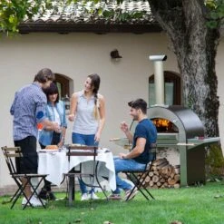 Alfa FX4PIZ-LRAM 4 Pizze 31-Inch Wood-Fired Pizza Oven On Base 11 Alfa FX4PIZ-LRAM 4 Pizze 31-Inch Wood-Fired Pizza Oven On Base -Weber Store 4 pizze ls 2 01 20 1