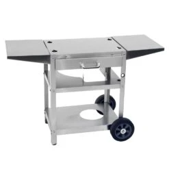 Solaire AA23AGC AllAbout Double Burner Table Top Infrared Grill On Cart -Weber Store aa23a gc b 02 20