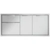 DCS ADR2-48 Triple Access Drawers And Propane Tank Storage, 47.9375x21.875-Inch -Weber Store adr2 48 a 05 23