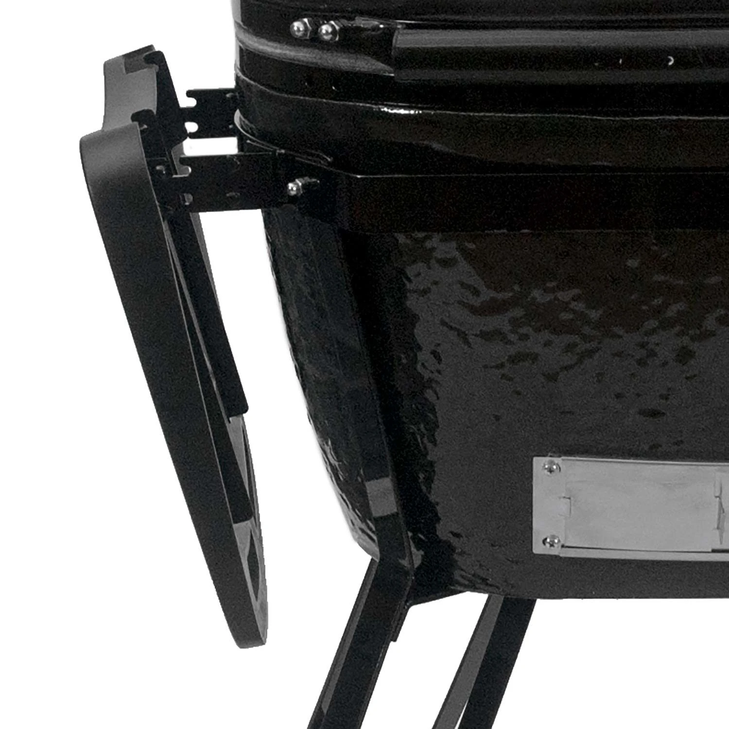 Primo CJRC Junior Oval Ceramic Charcoal All-In-One Kamado Grill Head On Wheeled Cradle 5 Primo CJRC Junior Oval Ceramic Charcoal All-In-One Kamado Grill Head On Wheeled Cradle - Image 3