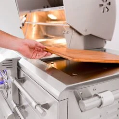 American Made Grills CART-AMG36 Freestanding Cart For 36-Inch Encore & Muscle Grills -Weber Store amg cart cutting board b 01 20