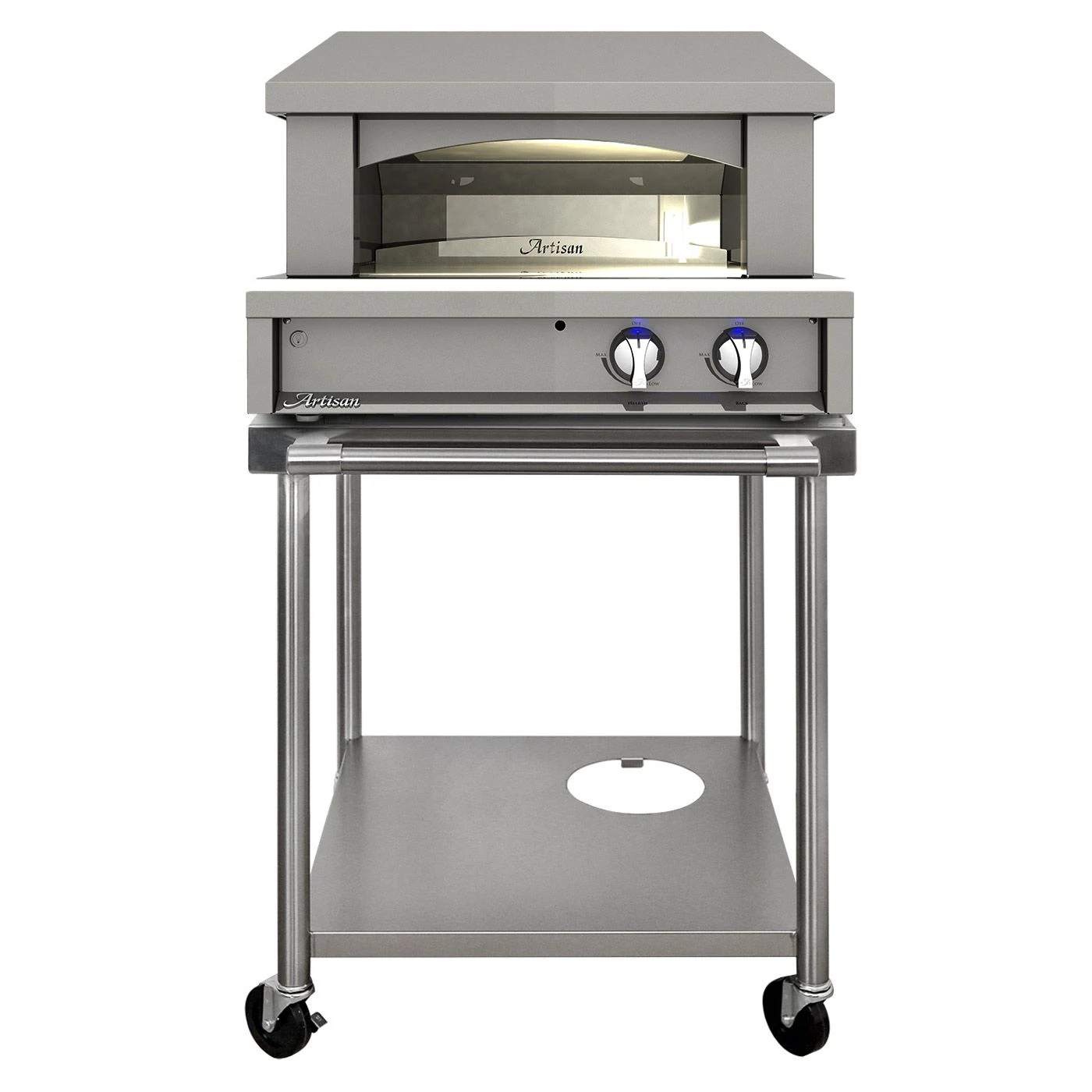Artisan ARTP-PZA-CART 29-Inch Pizza Oven On Cart 6 Artisan ARTP-PZA-CART 29-Inch Pizza Oven On Cart - Image 4