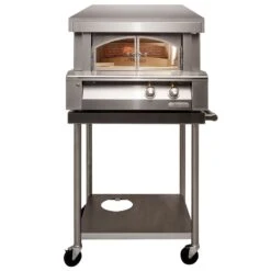 Alfresco AXE-PZA-CART Countertop Pizza Oven On Cart, 30-Inch -Weber Store axe pza cart config a 02 22 1