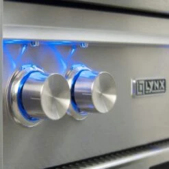 Lynx L30AG Asado Built-In Gas Grill, 30-Inch -Weber Store backlit knobs