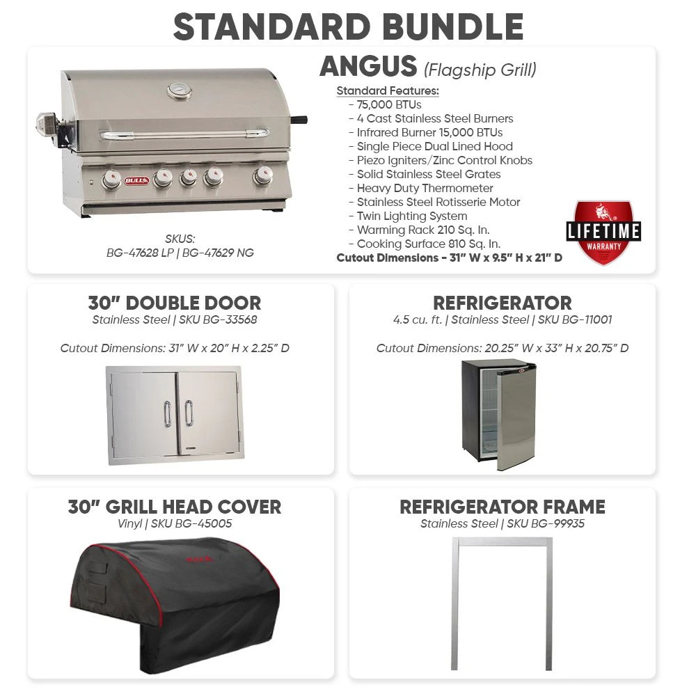 Bull BG-BDL-STAN Standard Outdoor Kitchen Bundle 5 Bull BG-BDL-STAN Standard Outdoor Kitchen Bundle - Image 3