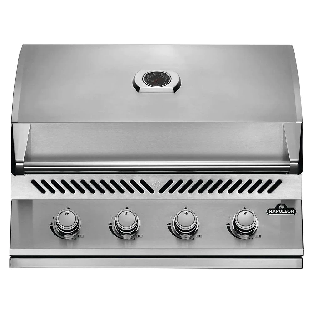 Napoleon BI32SS Stainless Steel Built-In 500 Series 32 Gas Grill Head 3 Napoleon BI32SS Stainless Steel Built-In 500 Series 32 Gas Grill Head