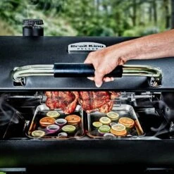 Broil King 496911 Regal Pellet 500 Pro Smoker, 58-Inches -Weber Store bk 496951 ls a 03 21