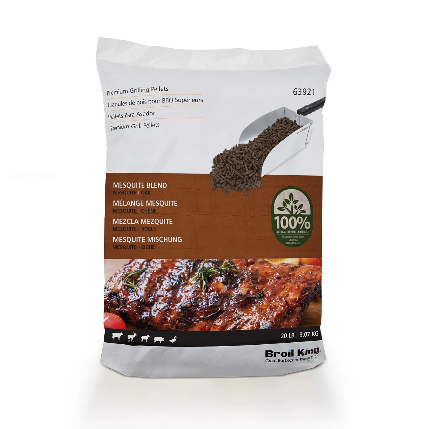 Broil King 63921 Mesquite Blend Wood Pellets 3 Broil King 63921 Mesquite Blend Wood Pellets