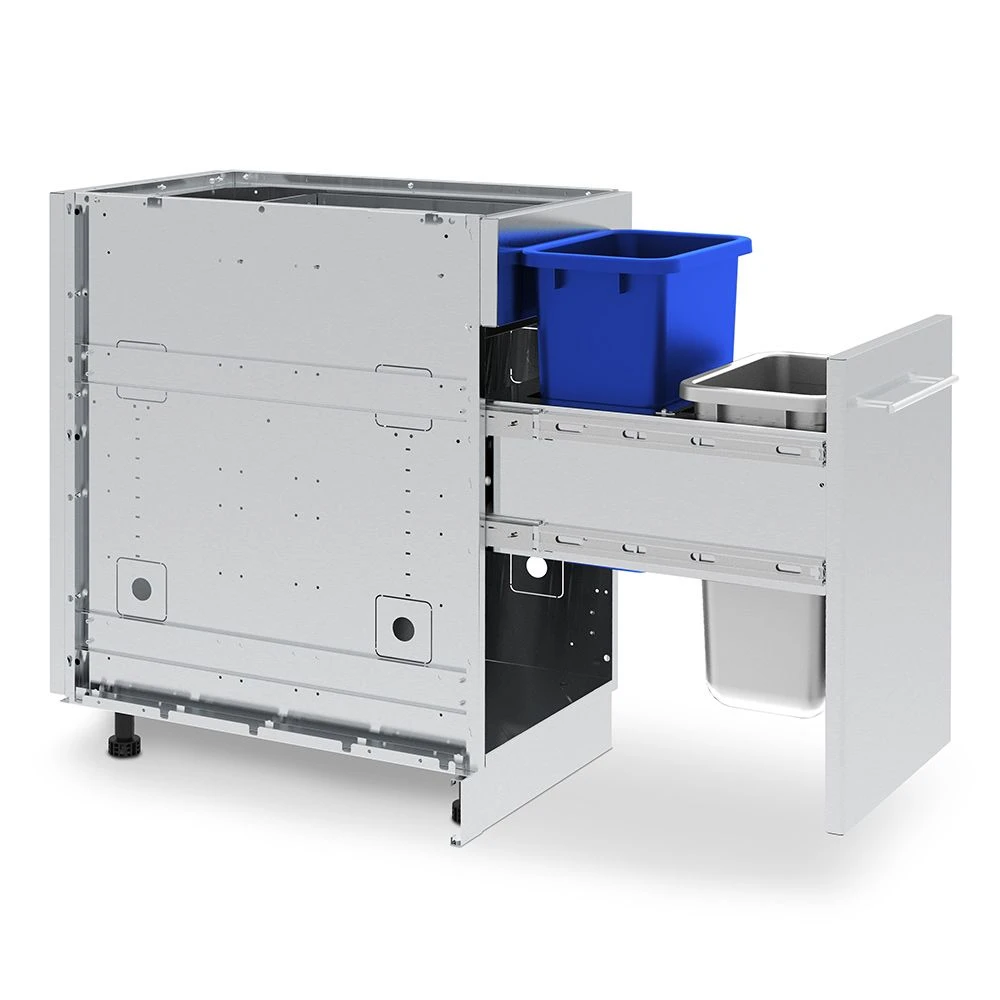 Broil King 802800 Stainless Steel Waste Organizer Cabinet 4 Broil King 802800 Stainless Steel Waste Organizer Cabinet - Image 2