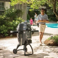 Broil King 911470 Keg 5000 Charcoal Smoker, 19-Inches 12 Broil King 911470 Keg 5000 Charcoal Smoker, 19-Inches -Weber Store bk keg5000 ls d 06 20