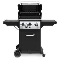 Broil King MON-340 Monarch 340 3-Burner Grill On 2-Wheel Cart With Side Burner, 22-Inches -Weber Store bk monarch340 b 06 20