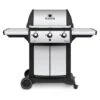 Broil King SIG-320 Signet 320 3-Burner Grill On 2-Wheel Cart, 25.5-Inches -Weber Store bk signet320 a 06 20