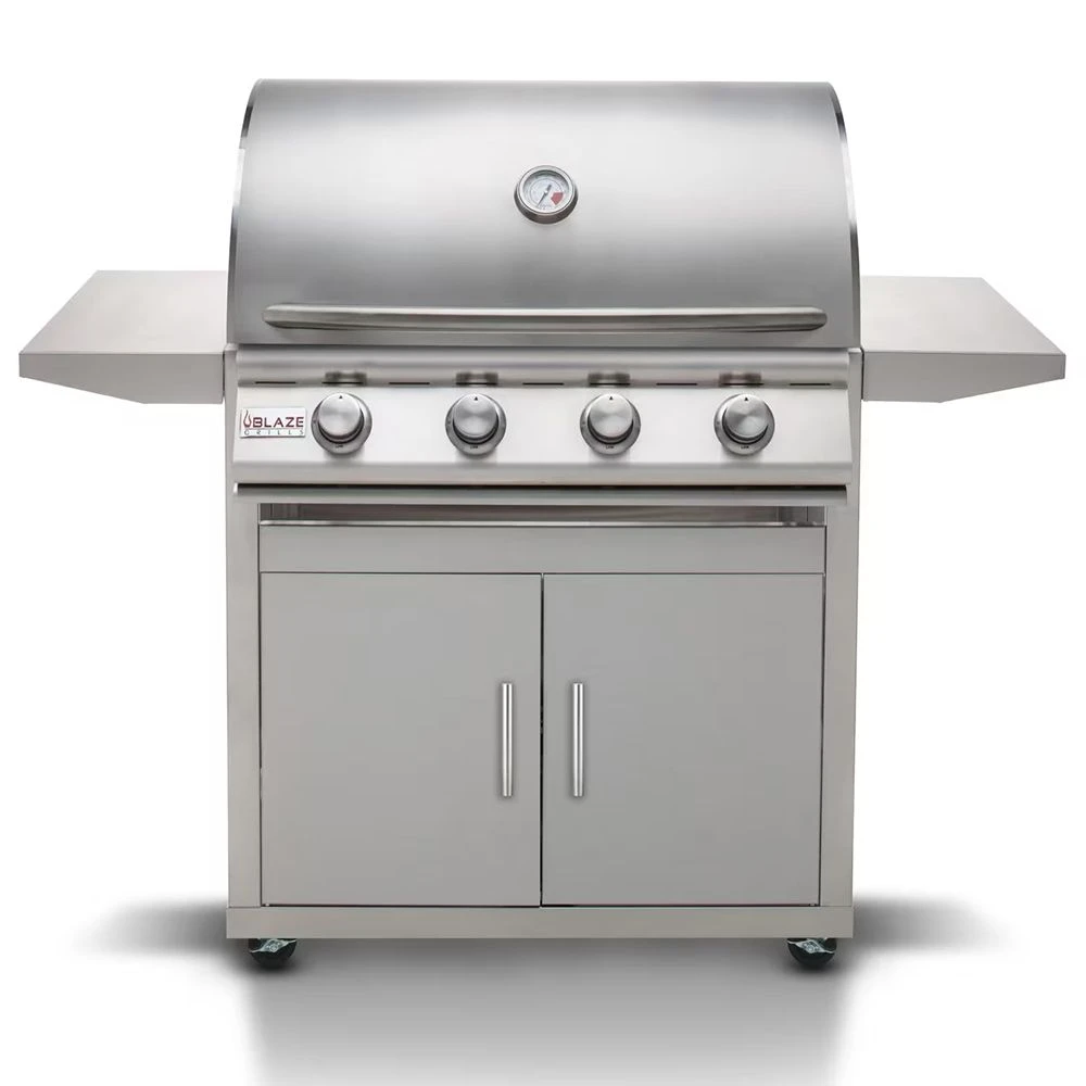 Blaze Prelude LBM Freestanding 4-Burner Gas Grill, 32-Inch 3 Blaze Prelude LBM Freestanding 4-Burner Gas Grill, 32-Inch