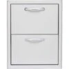 Blaze BLZ-DRW2-R Double Access Drawers, 21.75x17.375-inches -Weber Store blz drw2 r