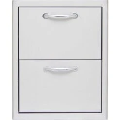 Blaze BLZ-DRW2-R Double Access Drawers, 21.75x17.375-inches