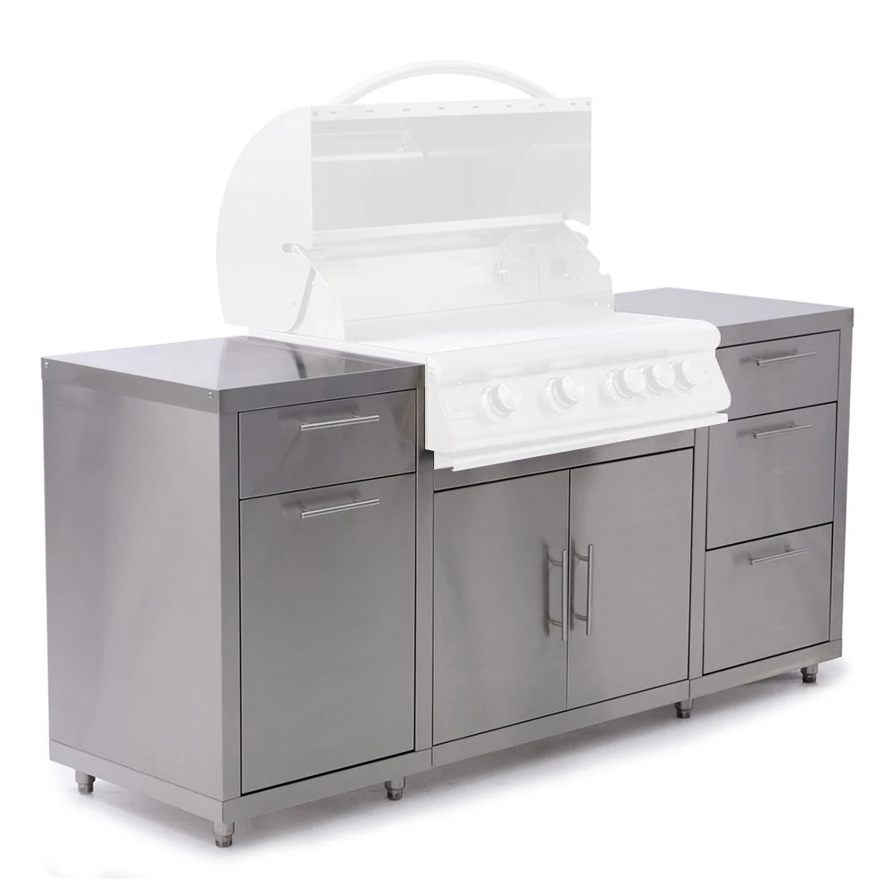 Blaze Stainless Steel Island 3 Blaze Stainless Steel Island