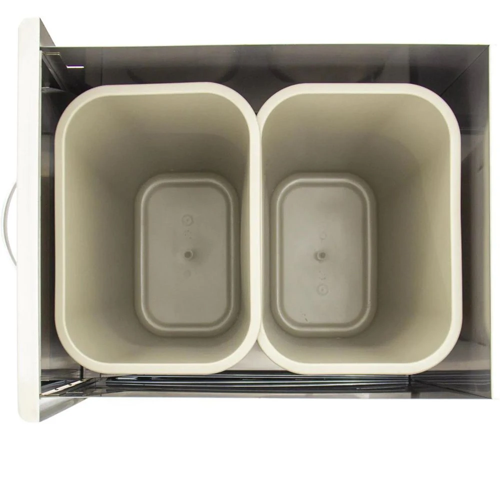 Blaze Roll-Out Double Trash Drawer, 26.375x19.875-Inch 6 Blaze Roll-Out Double Trash Drawer, 26.375x19.875-Inch - Image 4