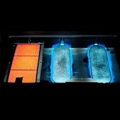 Modern Home Products WHRG4 Hybrid Gas Grill With SearMagic Grids On Cart, 27-Inch -Weber Store burner infrared hybrid