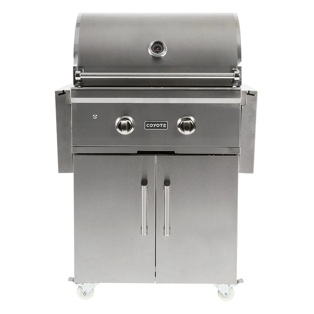 Coyote C-Series Stainless Steel Freestanding Gas Grill, 28-Inch (C1C28-CT) 3 Coyote C-Series Stainless Steel Freestanding Gas Grill, 28-Inch (C1C28-CT)