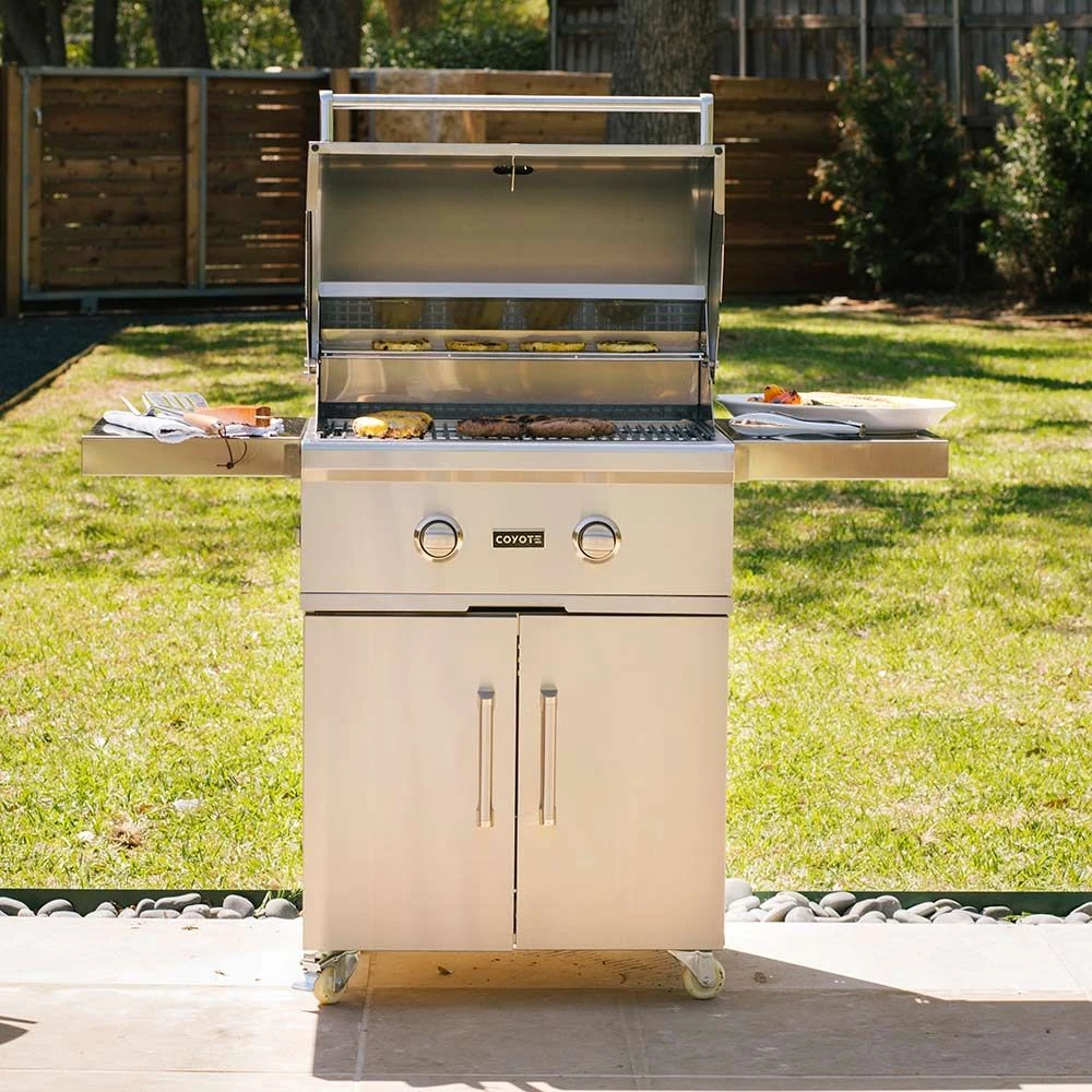 Coyote C-Series Stainless Steel Freestanding Gas Grill, 28-Inch (C1C28-CT) 6 Coyote C-Series Stainless Steel Freestanding Gas Grill, 28-Inch (C1C28-CT) - Image 4