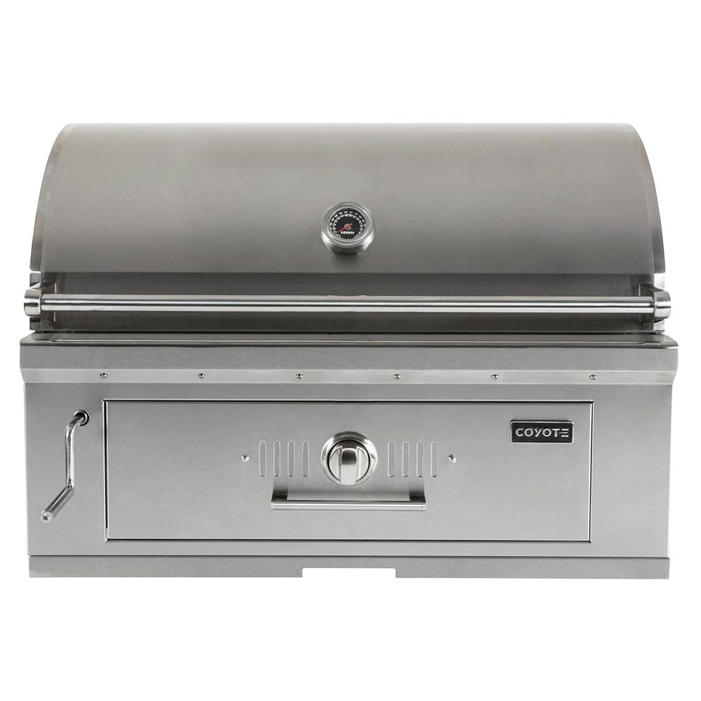 Coyote Stainless Steel Built-In Charcoal Grill, 36-Inch (C1CH36) 3 Coyote Stainless Steel Built-In Charcoal Grill, 36-Inch (C1CH36)