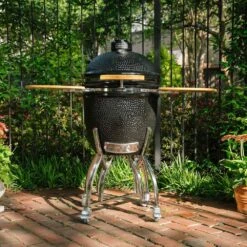 Coyote Asado Stand With Side Shelves (C1CHCS-CT) -Weber Store c1chcs ct d 07 21