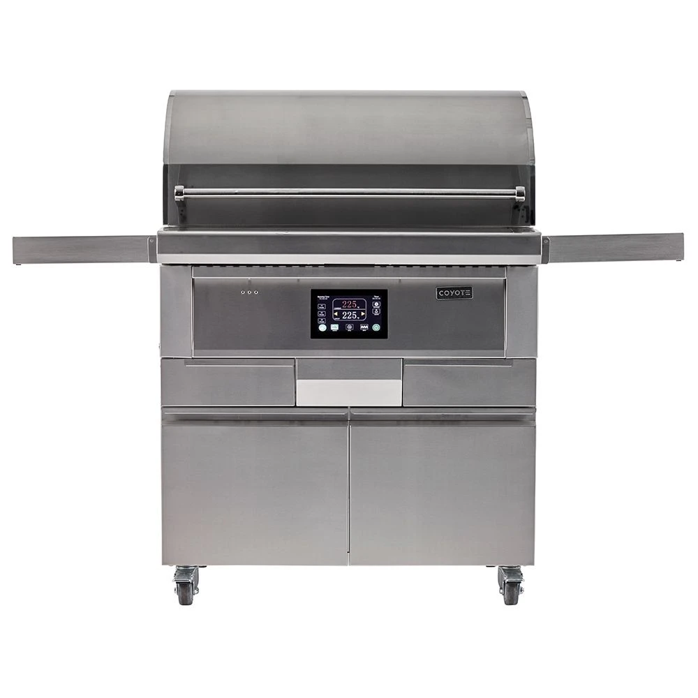 Coyote Stainless Steel Freestanding Pellet Grill, 36-Inch (C1P36-FS) 3 Coyote Stainless Steel Freestanding Pellet Grill, 36-Inch (C1P36-FS)