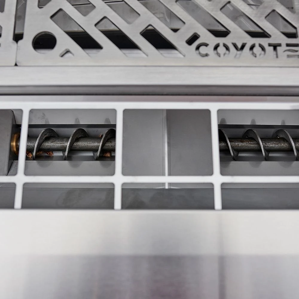 Coyote Stainless Steel Built-In Pellet Grill, 36-Inch (C1P36) 7 Coyote Stainless Steel Built-In Pellet Grill, 36-Inch (C1P36) - Image 5