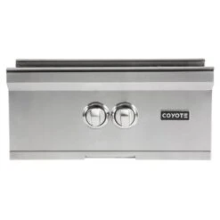 Coyote Stainless Steel Built-In Power Burner (C1PB) -Weber Store c1pb c 07 21