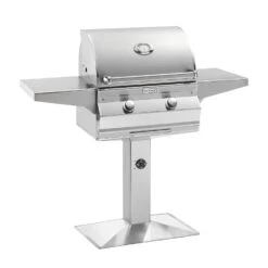 Fire Magic C430s-P6 Choice Patio Post Mount Gas Grill, 24-Inch -Weber Store c430s p6 a 02 20 3