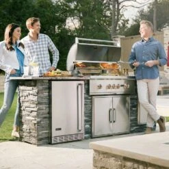 Coyote Stainless Steel Refrigerator, 21-Inch (CBIR) -Weber Store cbir ls a 07 21