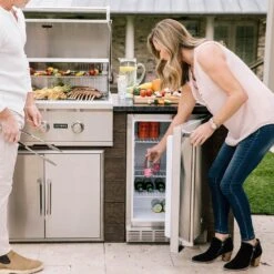 Coyote Stainless Steel Refrigerator, 21-Inch (CBIR) -Weber Store cbir ls b 07 21