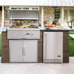 Coyote Stainless Steel Refrigerator, 21-Inch (CBIR) -Weber Store cbir ls c 07 21