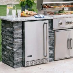 Coyote Stainless Steel Refrigerator, 21-Inch (CBIR) -Weber Store cbir ls d 07 21