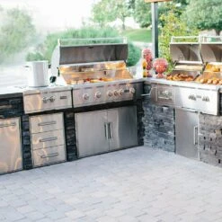 Coyote Stainless Steel Double Access Doors, 31-Inch (CDA2431) -Weber Store cda2439 e 07 21