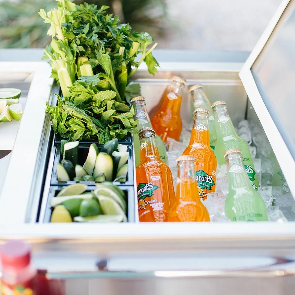 Coyote Stainless Steel Refreshment Center On Cart (COY-CRC-C2UNCT) 6 Coyote Stainless Steel Refreshment Center On Cart (COY-CRC-C2UNCT) - Image 4