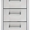 Delta Heat DHSD133-B Triple Drawer , 13x20.75-Inch -Weber Store dhsd133 b