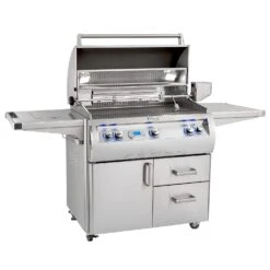 Fire Magic E790s Echelon Diamond Gas Grill On Cart With Double Side Burner -Weber Store e790s b 02 20