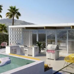 Aspire By Hestan ECD42 Double Door Grill Cart For 42-Inch Aspire Grill Head -Weber Store ecd30 config ls b 02 22