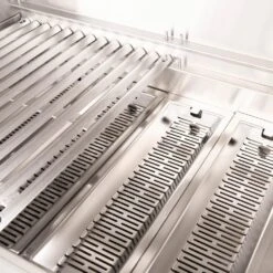 American Made Grills AMG-ENC36 Encore 36-Inch Built-In Dual Fuel Wood And Gas Grill With Infrared Searing Burner And Rotisserie Kit -Weber Store enc36 e 04 21