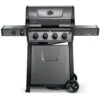 Napoleon F425DSBPGT-ECP Freestyle 425 Gas Grill On Cart With Side Range Burner, Propane -Weber Store f425dsbpgt ecp a 05 22