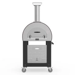 Alfa FX5MIN-LRAM-T 5 Minuti 23-Inch Wood-Fired Pizza Oven On Cart -Weber Store fx5min lram t bf 5minuti sbl c 02 21