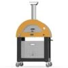 Alfa FXBRIO-NER Brio 27-Inch Dual Fuel Pizza Oven On Cart -Weber Store fxbrio ggia u bf brio ner a 03 22