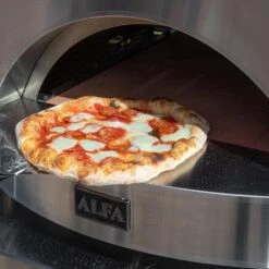 Alfa 2 Pizze 38-Inch Ardesia Gray Gas Pizza Oven On Black Cart 13 Alfa 2 Pizze 38-Inch Ardesia Gray Gas Pizza Oven On Black Cart -Weber Store fxcl 2p ggra u f 05 23