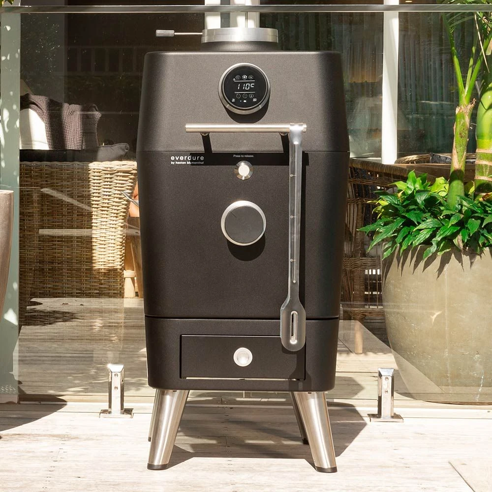 Everdure HBCE4K-Config 4K Electric Ignition Charcoal/Electric Outdoor Oven 6 Everdure HBCE4K-Config 4K Electric Ignition Charcoal/Electric Outdoor Oven - Image 4