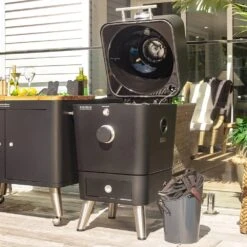 Everdure HBCE4K-Config 4K Electric Ignition Charcoal/Electric Outdoor Oven 13 Everdure HBCE4K-Config 4K Electric Ignition Charcoal/Electric Outdoor Oven -Weber Store hbce4kbus ls e 06 21