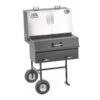 The Good-One The Heritage Oven Generation III Natural Wood Smoker And Grill, Freestanding -Weber Store heritage basic